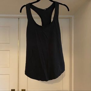 Loose Black lululemon tank